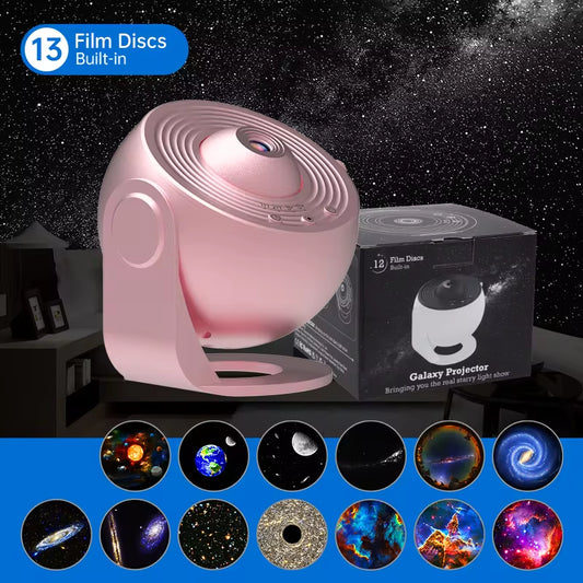 Night Light Galaxy Projector 360°