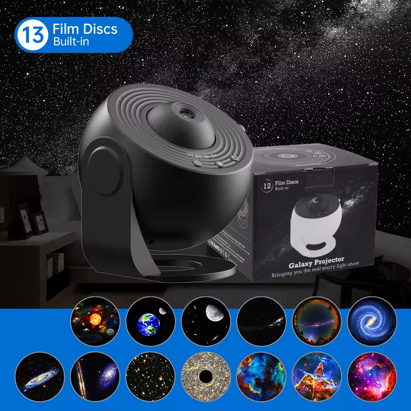 Night Light Galaxy Projector 360°